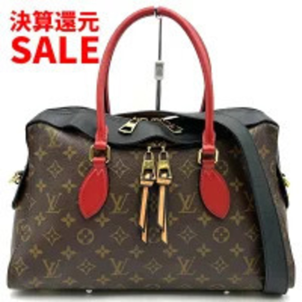 Louis Vuitton Tuileries Tote Handbag Shoulder Bag Monogram